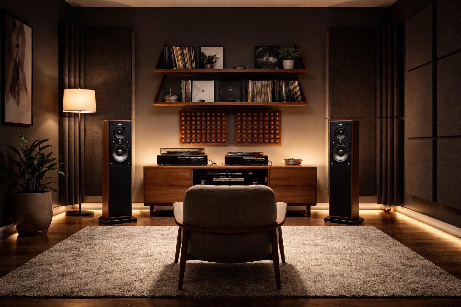 Cinematic Music Room Design