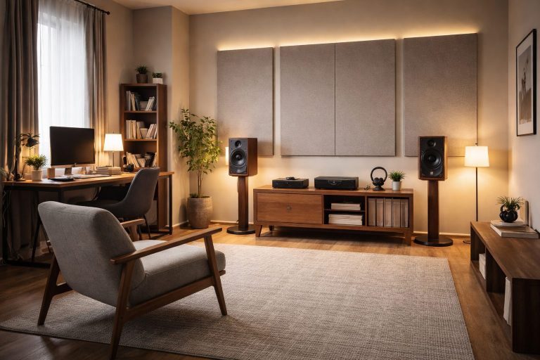 Hybrid Workspace Listening Setup